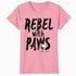 Peanuts Rebel With Paws Snoopy Vintage 90s Iconic Punk Pop Official Women's SKINNY FIT T-Shirt