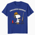 Peanuts Snoopy Creative Genius Artist Fun Classic Retro 90s Official Men's T-Shirt