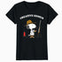 Peanuts Snoopy Creative Genius Artist Fun Classic Retro 90s Official Women's SKINNY FIT T-Shirt