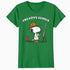 Peanuts Snoopy Creative Genius Artist Fun Classic Retro 90s Official Women's SKINNY FIT T-Shirt