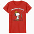 Peanuts Snoopy Creative Genius Artist Fun Classic Retro 90s Official Women's SKINNY FIT T-Shirt