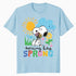 Peanuts Snoopy Easter Spring Cottage Garden Fun 90s Classic Official Men's T-Shirt