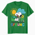 Peanuts Snoopy Easter Spring Cottage Garden Fun 90s Classic Official Men's T-Shirt