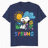 Peanuts Snoopy Easter Spring Cottage Garden Fun 90s Classic Official Men's T-Shirt