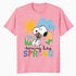 Peanuts Snoopy Easter Spring Cottage Garden Fun 90s Classic Official Men's T-Shirt