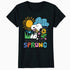 Peanuts Snoopy Easter Spring Cottage Garden Fun 90s Classic Official Women's SKINNY FIT T-Shirt