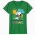 Peanuts Snoopy Easter Spring Cottage Garden Fun 90s Classic Official Women's SKINNY FIT T-Shirt