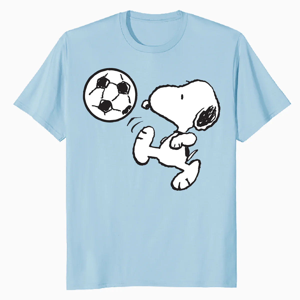 Peanuts Snoopy Football Fun Vintage Retro 80s 90s Soccer Fan Official Men's T-Shirt
