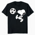 Peanuts Snoopy Football Fun Vintage Retro 80s 90s Soccer Fan Official Men's T-Shirt