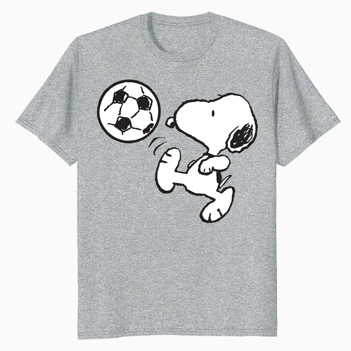 Peanuts Snoopy Football Fun Vintage Retro 80s 90s Soccer Fan Official Men's T-Shirt