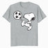 Peanuts Snoopy Football Fun Vintage Retro 80s 90s Soccer Fan Official Men's T-Shirt