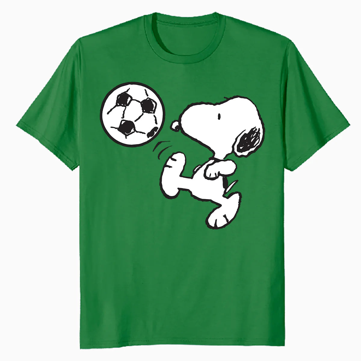 Peanuts Snoopy Football Fun Vintage Retro 80s 90s Soccer Fan Official Men's T-Shirt