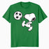 Peanuts Snoopy Football Fun Vintage Retro 80s 90s Soccer Fan Official Men's T-Shirt