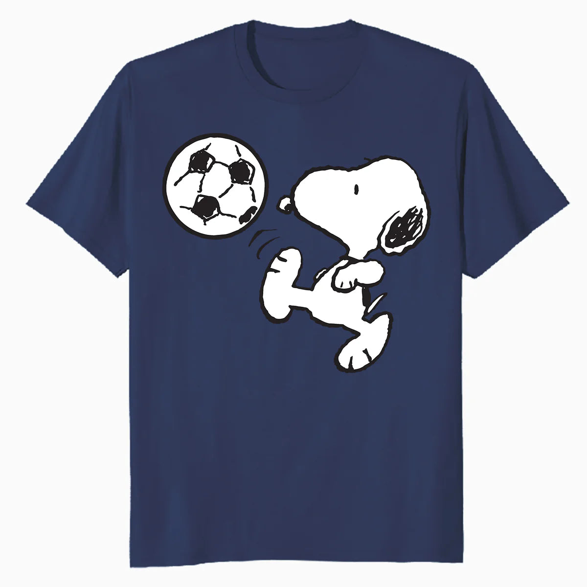 Peanuts Snoopy Football Fun Vintage Retro 80s 90s Soccer Fan Official Men's T-Shirt
