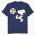 Peanuts Snoopy Football Fun Vintage Retro 80s 90s Soccer Fan Official Men's T-Shirt