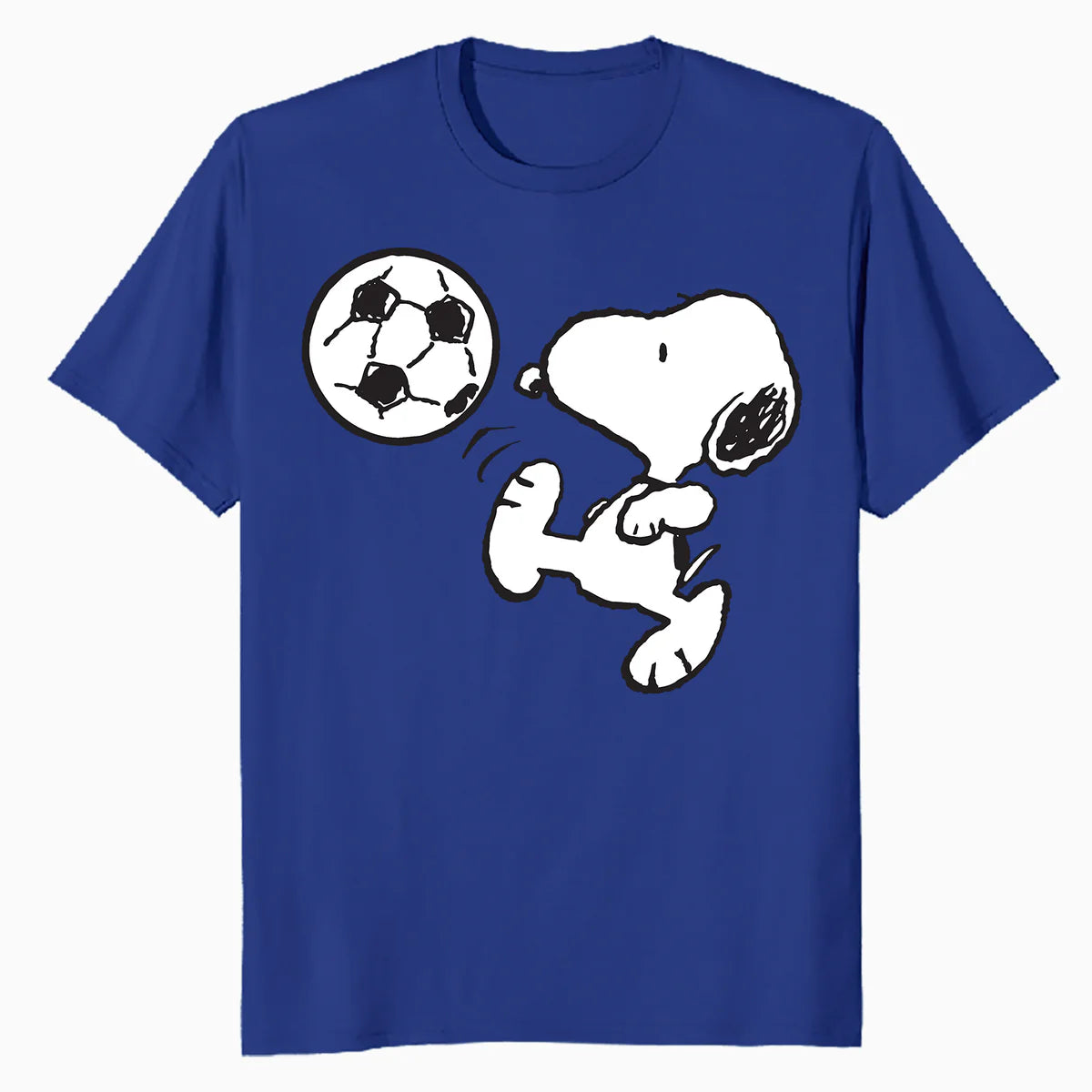 Peanuts Snoopy Football Fun Vintage Retro 80s 90s Soccer Fan Official Men's T-Shirt
