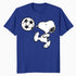 Peanuts Snoopy Football Fun Vintage Retro 80s 90s Soccer Fan Official Men's T-Shirt