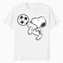 Peanuts Snoopy Football Fun Vintage Retro 80s 90s Soccer Fan Official Men's T-Shirt