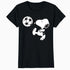 Peanuts Snoopy Football Fun Vintage Retro 80s 90s Soccer Fan Official Women's SKINNY FIT T-Shirt