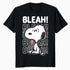 Peanuts Snoopy Graffiti Splat Bleah Lol Stencil 90s Official Men's T-Shirt