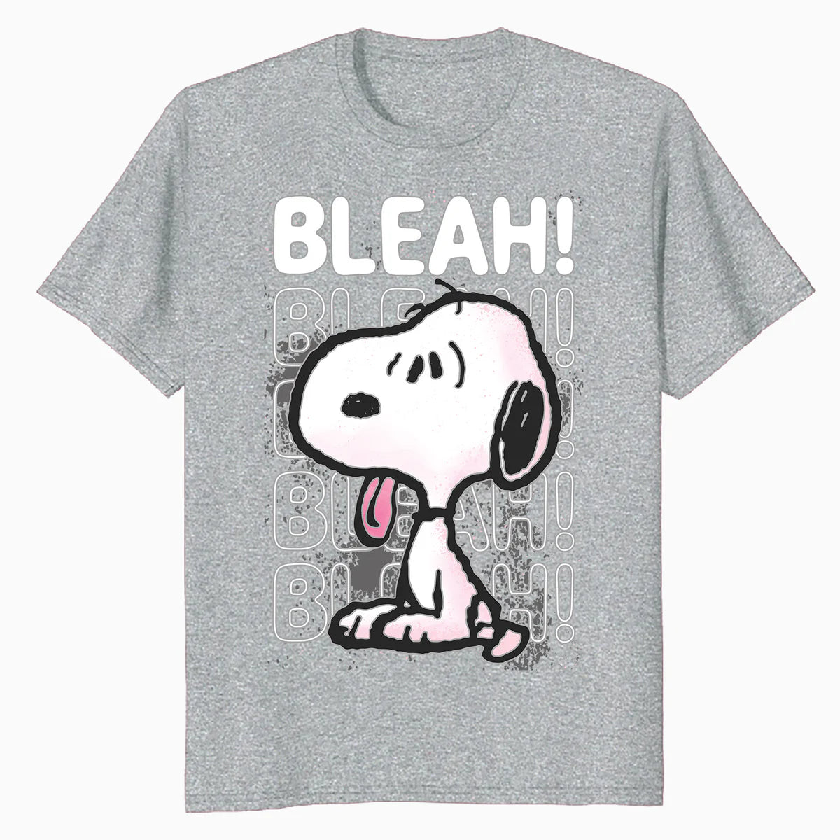 Peanuts Snoopy Graffiti Splat Bleah Lol Stencil 90s Official Men's T-Shirt