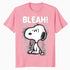 Peanuts Snoopy Graffiti Splat Bleah Lol Stencil 90s Official Men's T-Shirt