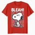 Peanuts Snoopy Graffiti Splat Bleah Lol Stencil 90s Official Men's T-Shirt