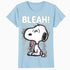 Peanuts Snoopy Graffiti Splat Bleah Lol Stencil 90s Official Women's SKINNY FIT T-Shirt
