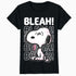 Peanuts Snoopy Graffiti Splat Bleah Lol Stencil 90s Official Women's SKINNY FIT T-Shirt