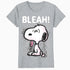 Peanuts Snoopy Graffiti Splat Bleah Lol Stencil 90s Official Women's SKINNY FIT T-Shirt