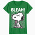 Peanuts Snoopy Graffiti Splat Bleah Lol Stencil 90s Official Women's SKINNY FIT T-Shirt