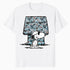 Peanuts Snoopy Joe Cool Graffiti Dog House Urban Street Art Official Men's T-Shirt