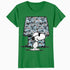 Peanuts Snoopy Joe Cool Graffiti Dog House Urban Street Art Official Women's SKINNY FIT T-Shirt