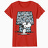 Peanuts Snoopy Joe Cool Graffiti Dog House Urban Street Art Official Women's SKINNY FIT T-Shirt