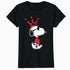 Peanuts Snoopy Joe Cool King Dog Crown Retro 80s 90s Cartoon Official Women's SKINNY FIT T-Shirt