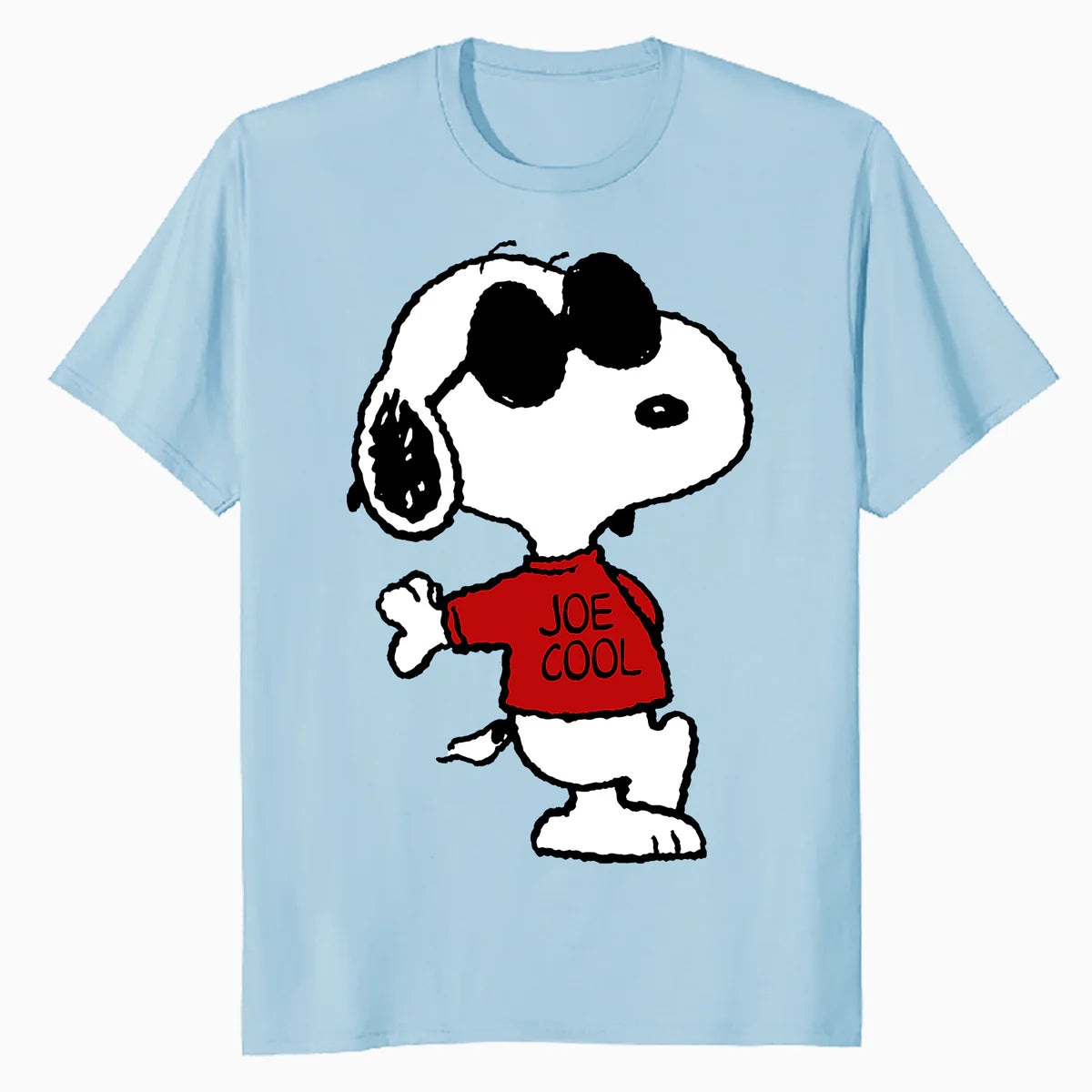 Peanuts Snoopy Joe Cool Old School Comic Geek Retro 80s 90s Official Men's T-Shirt
