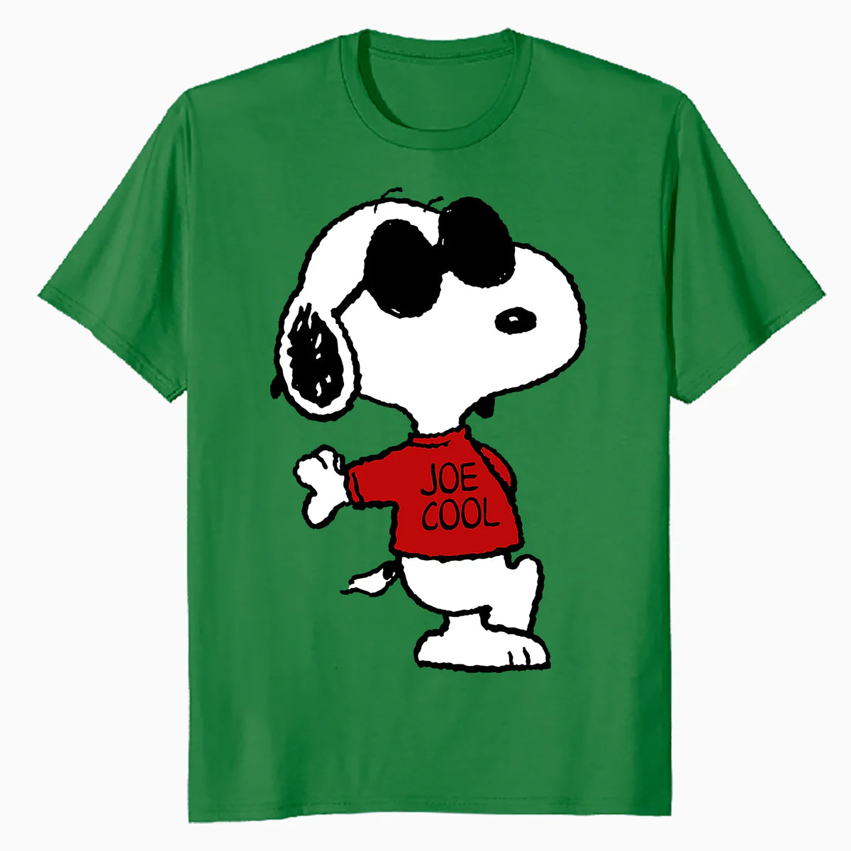 Peanuts Snoopy Joe Cool Old School Comic Geek Retro 80s 90s Official Men's T-Shirt