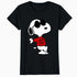 Peanuts Snoopy Joe Cool Old School Comic Geek Retro 80s 90s Official Women's T-Shirt