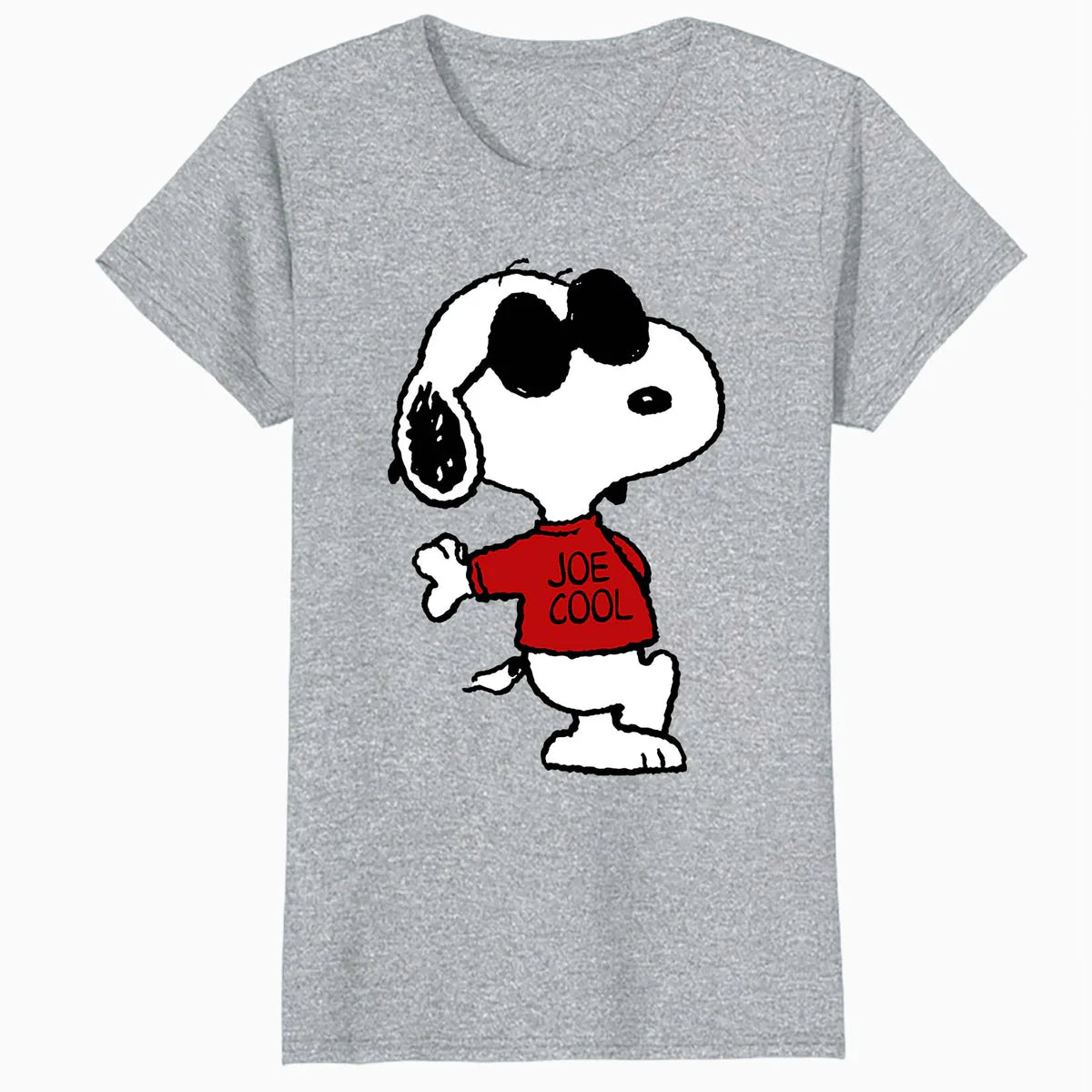 Peanuts Snoopy Joe Cool Old School Comic Geek Retro 80s 90s Official Women's T-Shirt