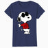 Peanuts Snoopy Joe Cool Old School Comic Geek Retro 80s 90s Official Women's T-Shirt