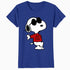 Peanuts Snoopy Joe Cool Old School Comic Geek Retro 80s 90s Official Women's T-Shirt