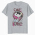 Peanuts Snoopy Joe Cool One Love Glitch Vintage Valentines Official Men's T-Shirt