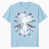 Peanuts Snoopy Joe Cool Starburst Glitch Love 90s Valentine Official Men's T-Shirt