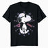 Peanuts Snoopy Joe Cool Starburst Glitch Love 90s Valentine Official Men's T-Shirt