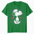 Peanuts Snoopy Joe Cool Starburst Glitch Love 90s Valentine Official Men's T-Shirt