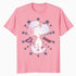 Peanuts Snoopy Joe Cool Starburst Glitch Love 90s Valentine Official Men's T-Shirt