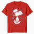Peanuts Snoopy Joe Cool Starburst Glitch Love 90s Valentine Official Men's T-Shirt