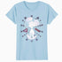 Peanuts Snoopy Joe Cool Starburst Glitch Love 90s Valentine Official Women's SKINNY FIT T-Shirt