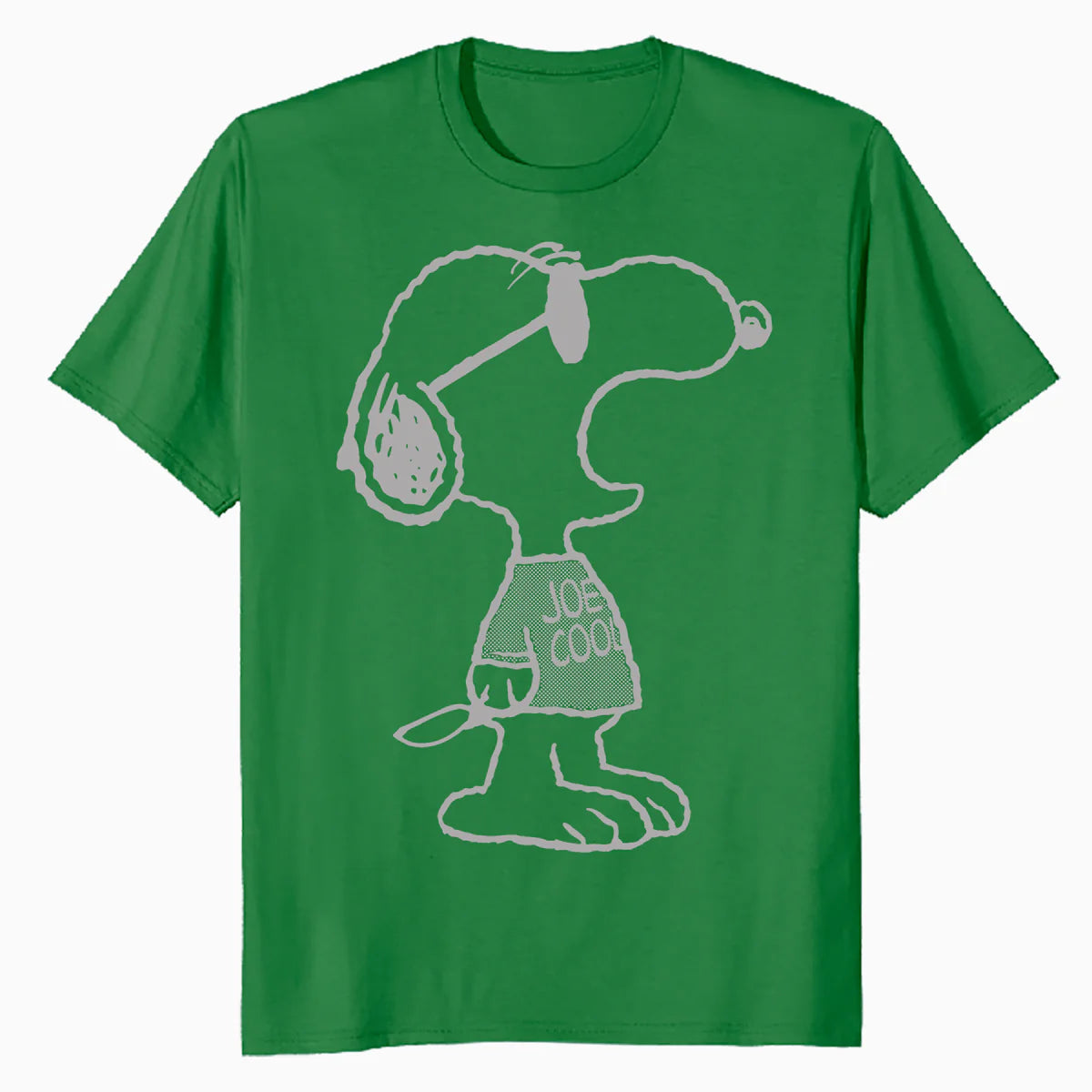 Peanuts Snoopy Joe Cool Stencil Urban Street Art Retro 1990s Official Men's T-Shirt