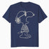 Peanuts Snoopy Joe Cool Stencil Urban Street Art Retro 1990s Official Men's T-Shirt
